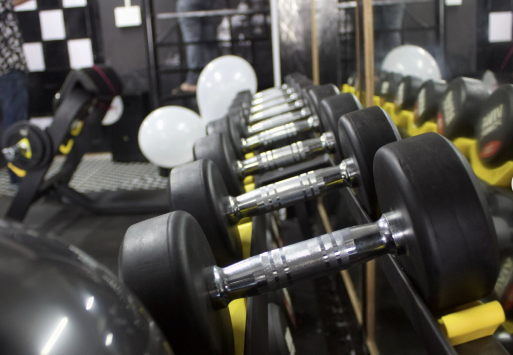 Olympus Fitness Studio Equipment and weights